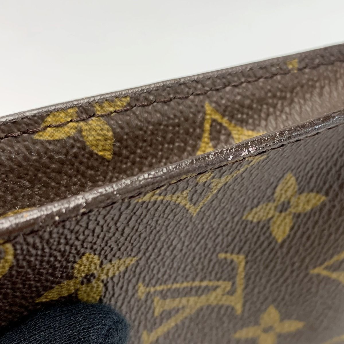 Louis Vuitton Monogram Pouch Brown Bucket Multi Case Accessory — view 5