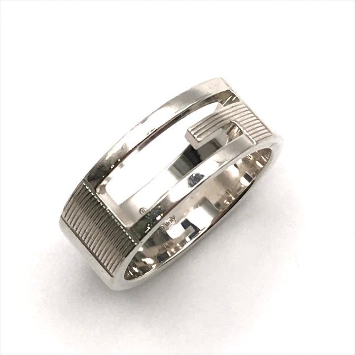 Gucci Brandet Ring Silver — view 6