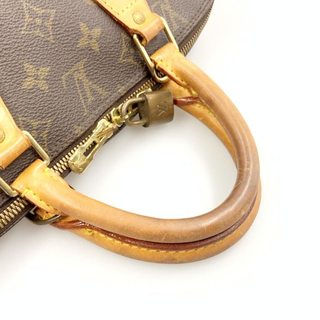 Louis Vuitton Monogram Alma Handbag Brown — view 3