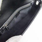 Gucci Clutch Bag Shoulder Leather Black — view 7