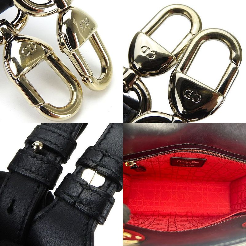 Christian Dior 2way Handbag Shoulder Lady Cannage My Abc Small — view 8