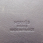 Hermes Motel Sunset Leather Black Blue Silver Hardware Engraved C Name — view 5