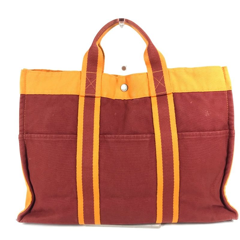 Hermes Handbag Fourre Tout MM Cotton Orange — view 2