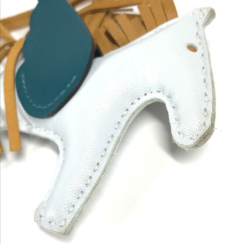 Hermes Charm Pegase Pegasus PM Agnomiro Prime Sesame Blue — view 5