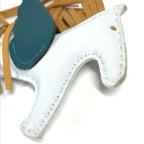 Hermes Charm Pegase Pegasus PM Agnomiro Prime Sesame Blue — view 5