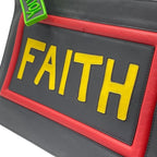 Fendi 7 N0078 Faith Clutch Bag Second Pochette Logo Leather Rubber — view 5