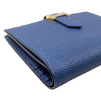 Hermes Bifold Wallet Bearn Compact Cc7 U Epson Navy — view 3