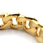Christian Dior Ring Clair D Lune Rhinestone Gold Color M 12.5 — view 3