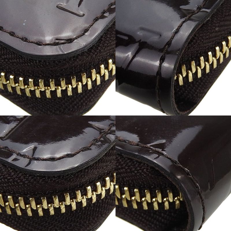 Louis Vuitton Round Zipper Long Wallet Zippy Monogram Vernis — view 4