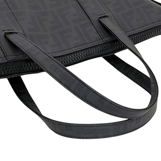 Fendi Tote Bag Black Zucchino 2288 7 Va196 uzd — view 4