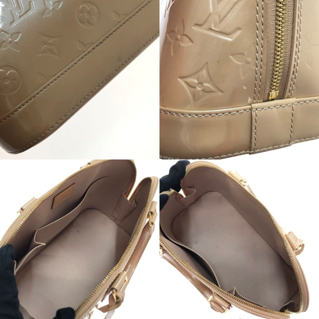Louis Vuitton Handbag Monogram Vernis Alma PM Dune — view 9