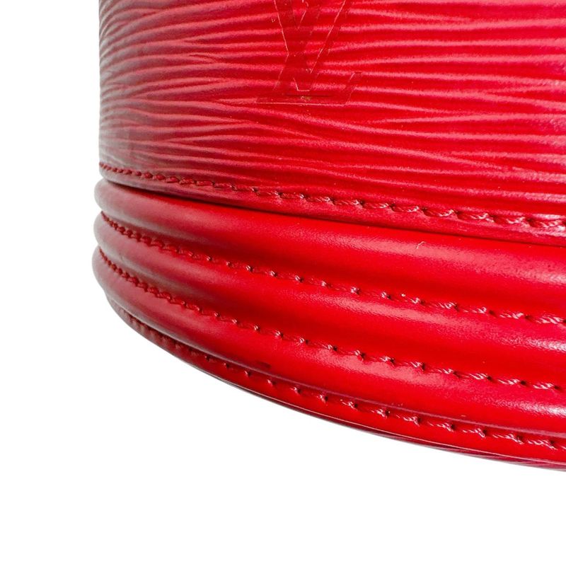 Louis Vuitton Epi Handbag Cannes Castellian Red — view 5