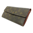 Louis Vuitton Monogram Pochette Porte Monet Cles Di Brown — view 2