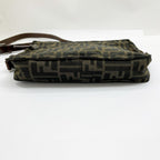 Fendi Shoulder Bag Zucca Scratch Yes 16161 001 Brown — view 5