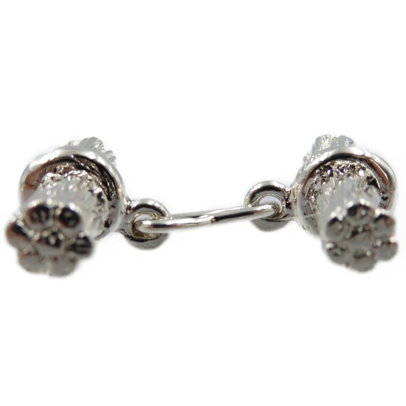 Hermes Cufflinks Silver 925 0047 — view 5