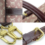 Louis Vuitton Handbag Speedy 30 Bandouliere Monogram Mini Lin Sepia — view 6