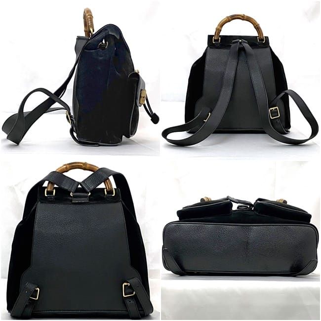 Gucci Backpack Black Bamboo 003 2058 0016 — view 3
