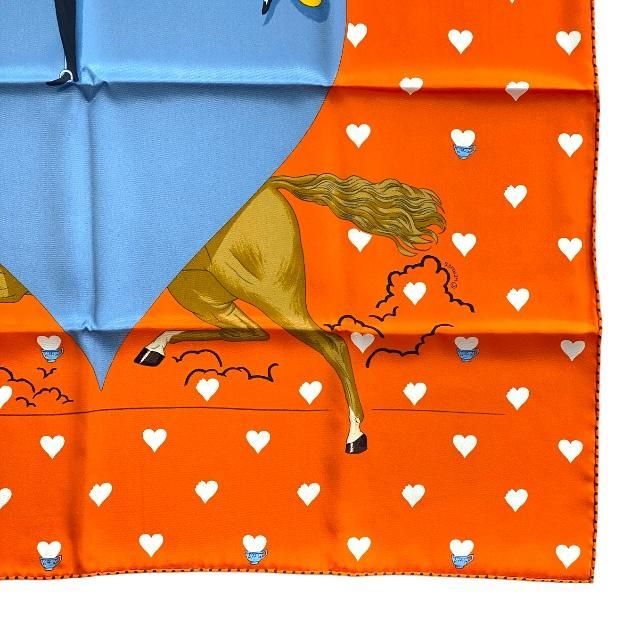 Hermes Scarf Carre 70 tea Time Accessories Silk — view 4