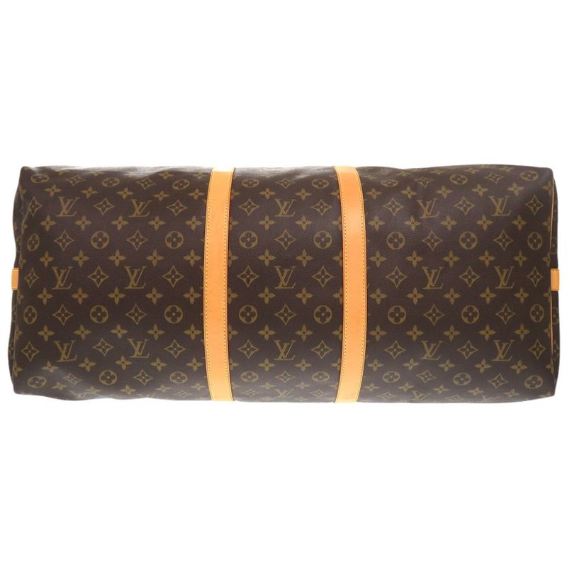 Louis Vuitton Keepall Bandouliere 60 Monogram Boston Bag 0665 — view 3