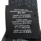 Gucci 100% Silk G Logo Regimental Stripe Necktie With 7 Sword Tip — view 8