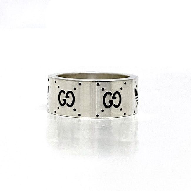 Gucci Adidas Ring Silver — view 6