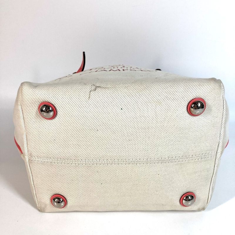 Louis Vuitton Shoulder Bag Cabas PM Leather Canvas Pink — view 3