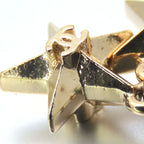Chanel Triple Star Coco Mark Metal Gold Plated Accessories 3 Strand — view 6