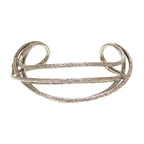 Christian Dior CD Logo Metal Silver Bracelet Bangle 0029 — view 4
