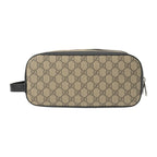 Gucci Pouch GG Supreme Beige Black — view 2