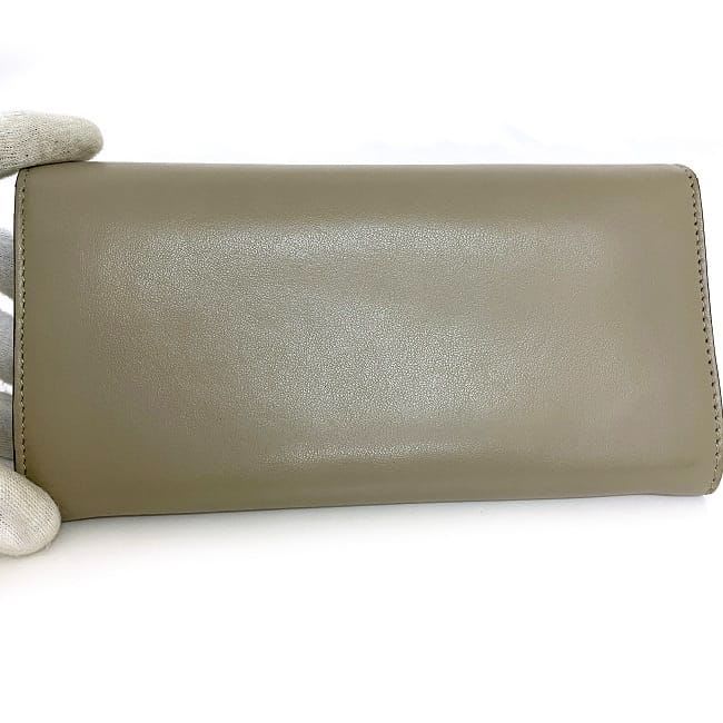 Fendi Foldable Long Wallet Gray Peekaboo 8 M0377 — view 7