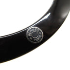 Hermes Mikado Horn & Lacquer Necklace Lacquerwood Gray Pink Green 1400 — view 7