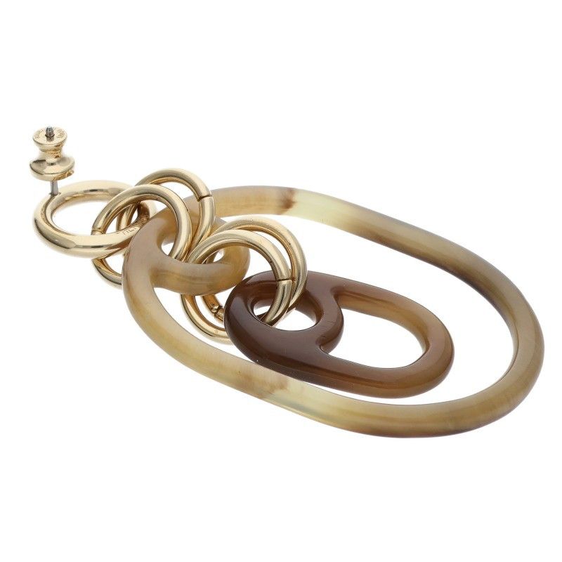 Hermes Ulidis GM Buffalo Horn and GP Earrings — view 5
