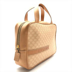 Celine Vintage Hand Bag Macadam Leather Light Brown — view 2