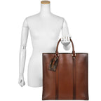 Louis Vuitton Sac Plat Tote Nomade Brown Ombre Leather Calf — view 9