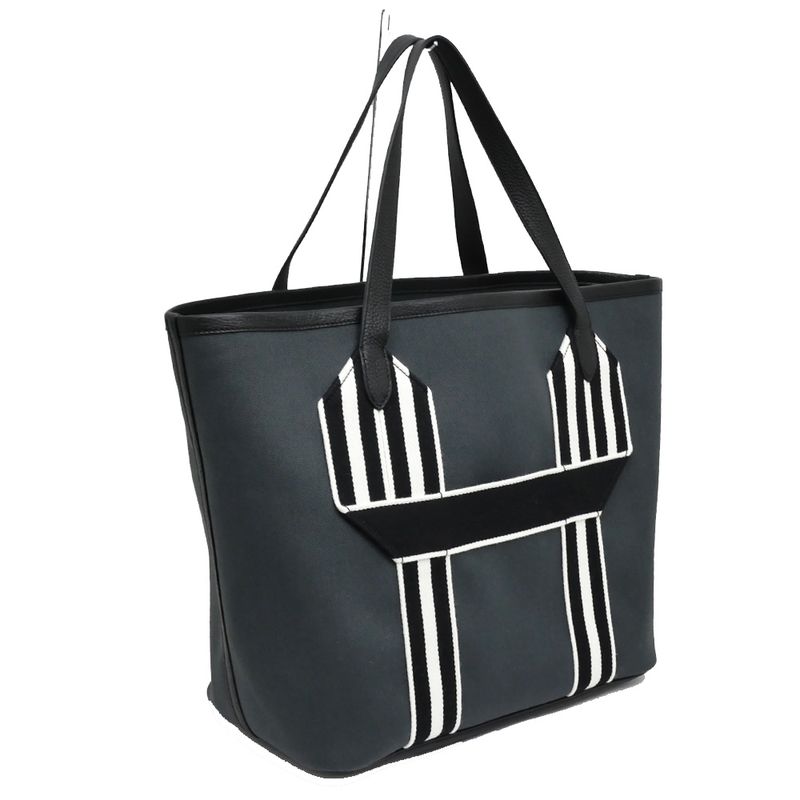 Hermes Pure Sangle Ve-lou Soft Gray Toilet Militaire H Motif — view 3