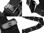 Dior Trotter Line Street Chic Shoulder Bag Black — view 4