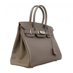 Hermes Handbag Birkin 30 Veau Epsom Ethane Silver — view 2