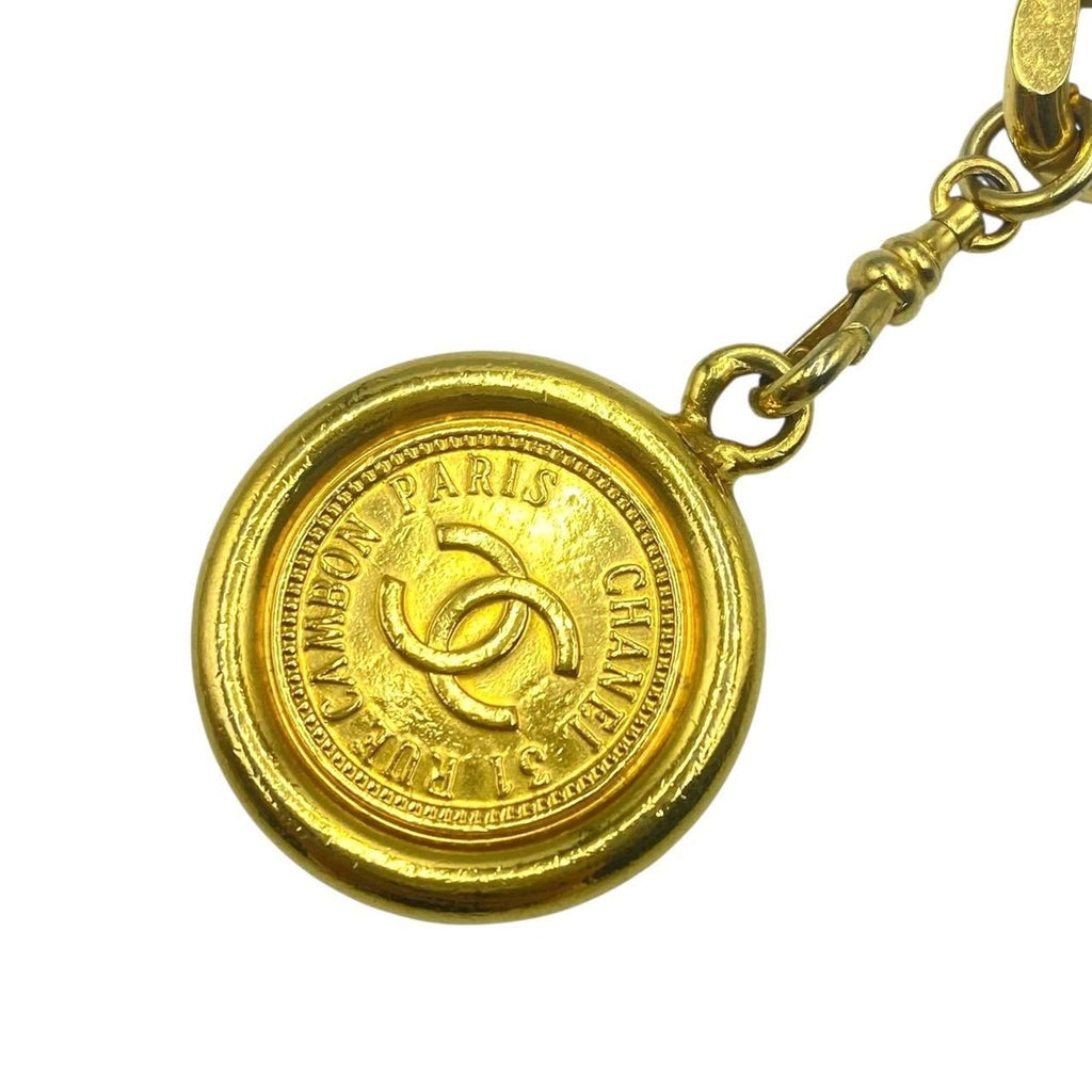 Chanel Chain Belt CC Logo Gold — view 3