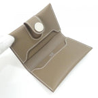 Hermes Card Case Card Holders Silver — view 6