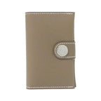 Hermes Card Case Card Holders Silver