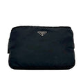 Prada Pouch Black Nero Tessuto Case Nylon