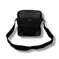 Gucci Crossbody Bag Shoulder Black Cima Leather GG Pattern Nylon Canvas