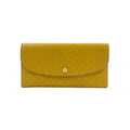 Gucci Micro Guccissima Leather Yellow Trifold Wallet Gold
