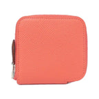 Hermes Carre en Boucles Silk In Porte Monnaie Coin Case
