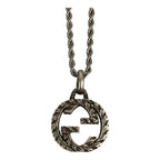 Gucci Necklace Interlocking G Silver 925 Chain Non Product