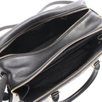 Saint Laurent Paris Handbag Rear Duffle Black Leather 2-Way — view 3