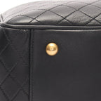 Saint Laurent Paris Handbag Rear Duffle Black Leather 2-Way — view 9