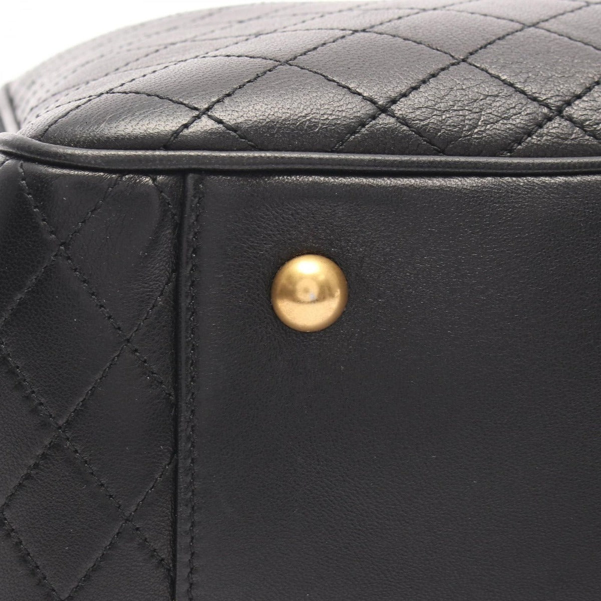Saint Laurent Paris Handbag Rear Duffle Black Leather 2-Way — view 9