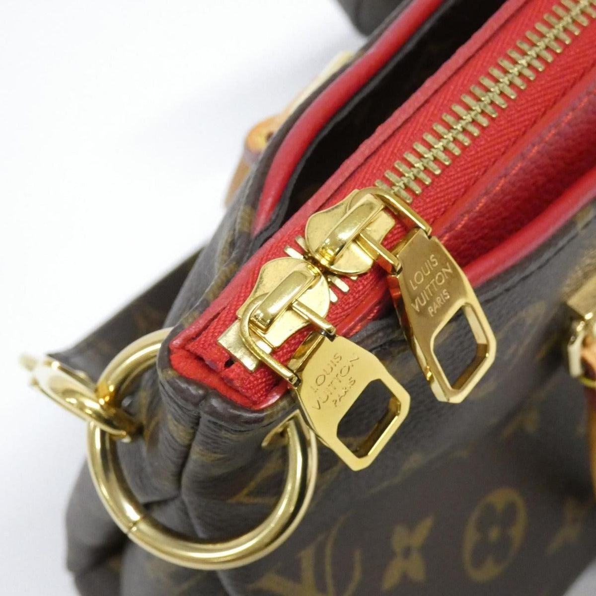 Louis Vuitton Monogram Pallas BB Bag Brown — view 5