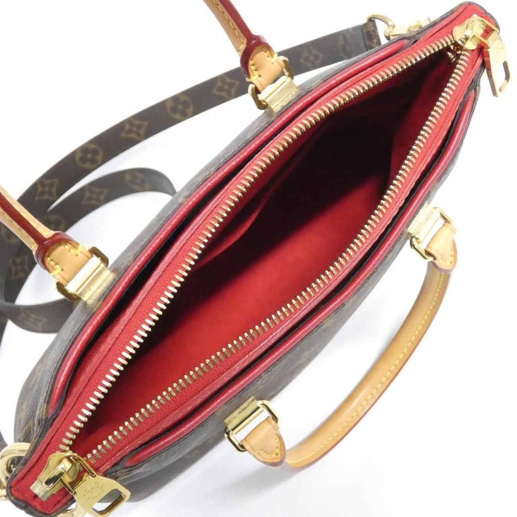 Louis Vuitton Monogram Pallas BB Bag Brown — view 8